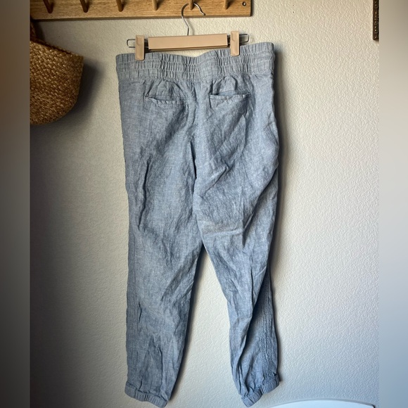 Athleta Chambray Cabo Linen Jogger - Picture 2 of 4